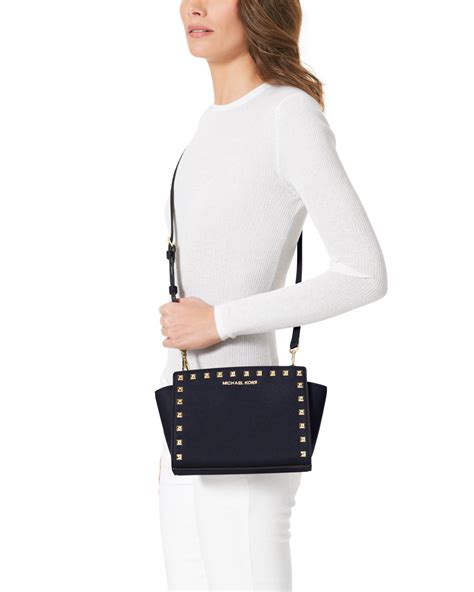 michael kors selma medium crossbody|michael kors selma medium messenger.